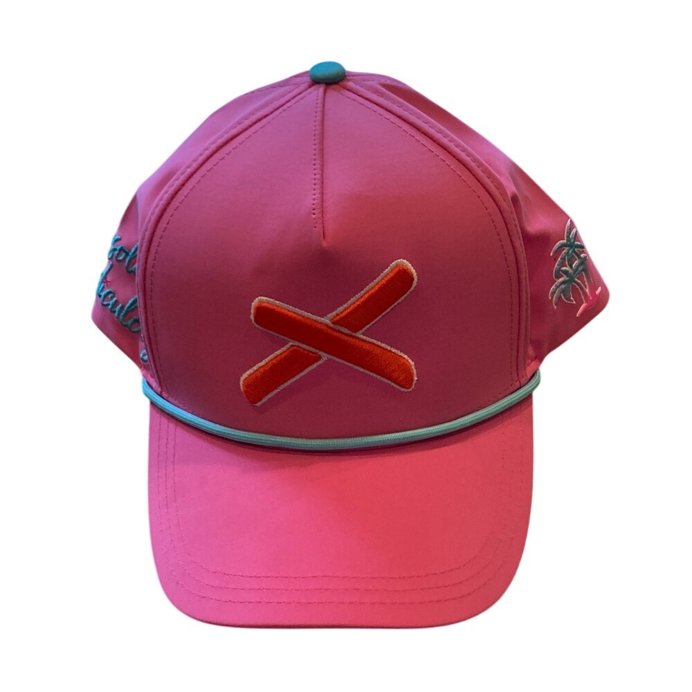 Miami Ice‎ Absolutely Adult Ridiculous Nashville Pink Snap Back Baseball Hat